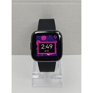 Fitbit Versa 2 Smartwatch Rose Gold 40mm Alexa WR50 Always On Display W/Charger